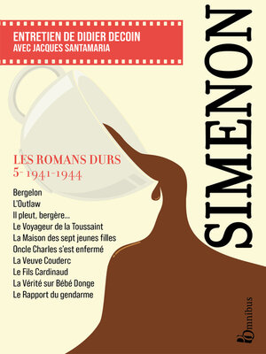 cover image of Les Romans durs, Tome 5